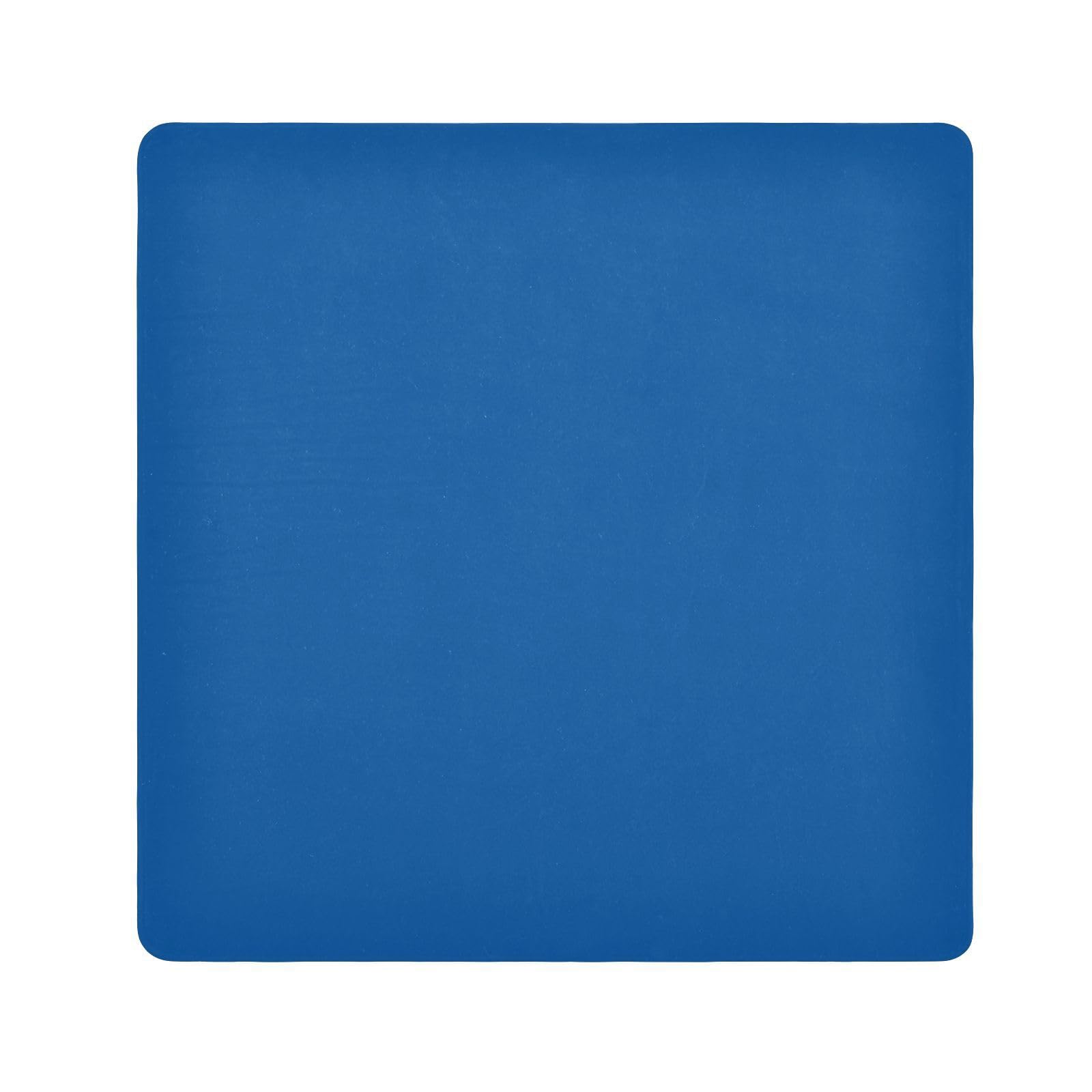 ODAWA Mineral Blue Self-adhesive Cloth 21.7X21.7 Inch Cosmetic Bag Magic Cloth Magic Self-Adhesive Cloth for Camera, Lens, Laptop