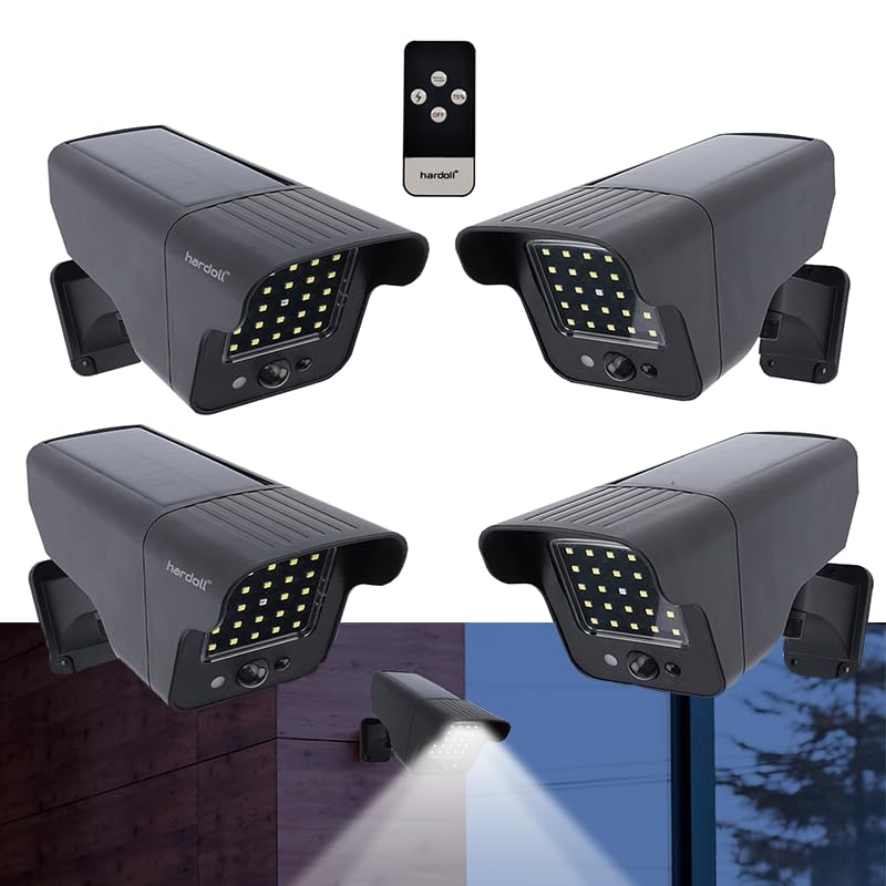 hardoll 25 LED Solar Security PIR Motion Sensor Lamp for Outdoor Home Garden with Remote Control Dummy Camera Shaped Light(Pack of 2)(Acrylonitrile Butadiene Styrene) (B0B2F1H4DZ) Amazon Price History, Amazon Price Tracker
