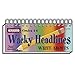 McDonald Publishing MC-W2029 Wacky Headlines Write-Abouts Booklet, 0.88" Height, 4" Wide, 8.88" Length