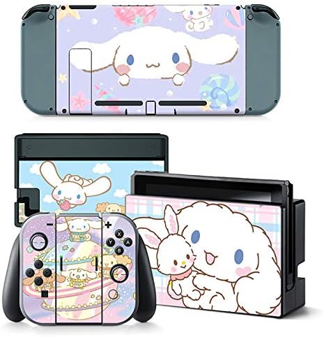 Vinyl Screen Skin Sticker Laurel Dog Skins Protector Stickers for Switch NS Console + Controller + Stand Sticker