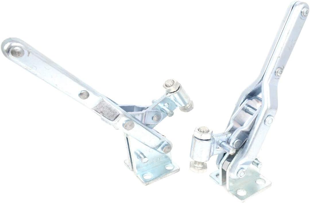 New Lon0167 2PCS Quickly Featured Holding Flanged Base reliable efficacy Vertical Toggle Clamp 400Kg 882Lbs 10448(id:692 ae 17 384)