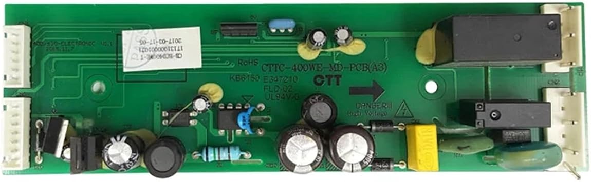 Refrigerator PC Board Control Panel Display Board, Compatible For Midea 17131000001021 CB-BCD400WE-T CTTC-400WE-MD-PCB KB6150