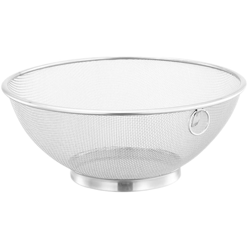Escurridor de Lavado de arroz de Acero Inoxidable: colador de Malla Fina para Uso en Cocina