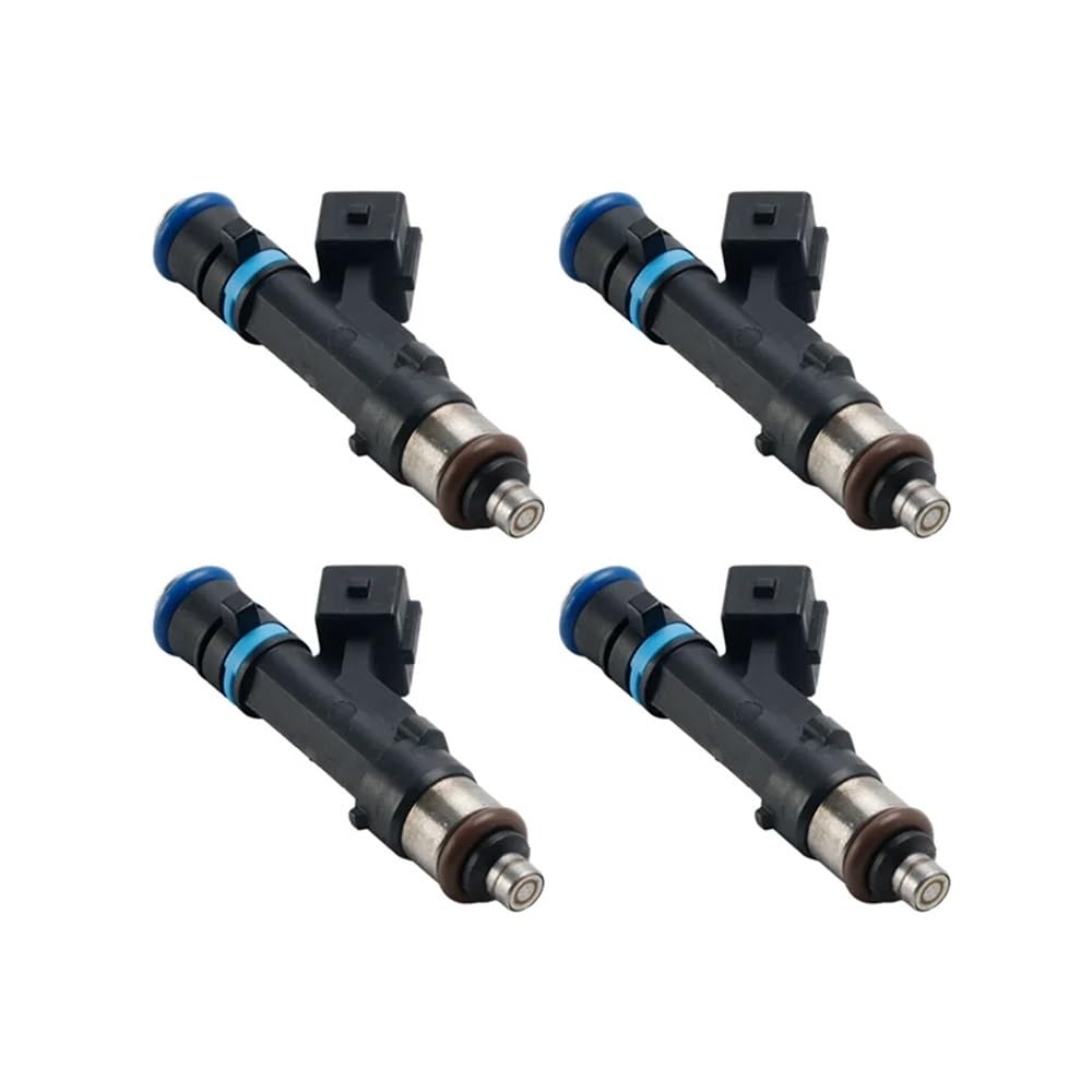 Hsugftmz One Color 4Pcs Petrol Engine Fuel Injector 24420543 For 1.0 1.2 1.4 0280158181