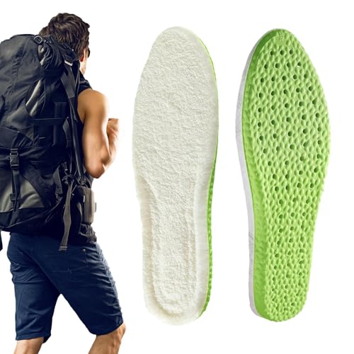 Plantillas acolchadas gruesas | Insertos térmicos de felpa para zapatos con extracto de | Calentadores de pies cómodos, plantillas para zapatos para mujeres, al aire libre, caza
