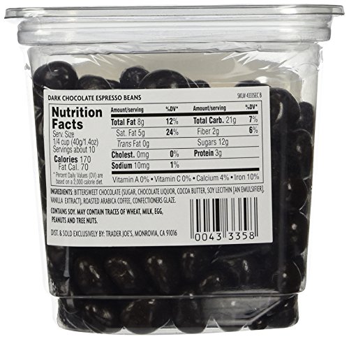 Tj'S Trader Joe'S Dark Chocolate Covered Espresso Beans thumb #2