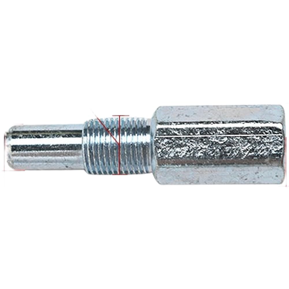 Llave de extracción de embrague de motosierra, extractor de volante con tope de pistón, barra guía, reparación de barra plateada