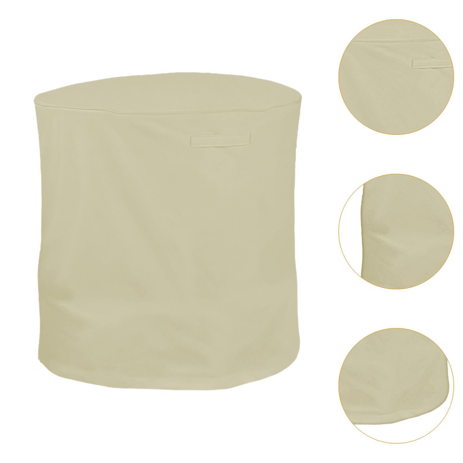 Funda para Trituradora de Ramas, Funda para Trituradora de Hojas, Funda para Trituradora de Hojas Fabricada Oxford Impermeable Y a Prueba de P, Beige