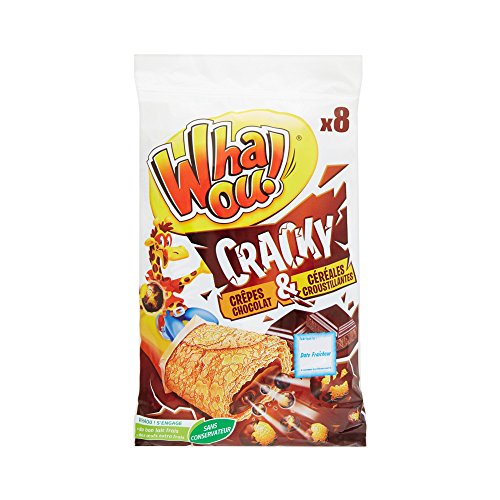 Whaou! Crêpes Chocolat/Céréales Croustillantes 8 x 32 g