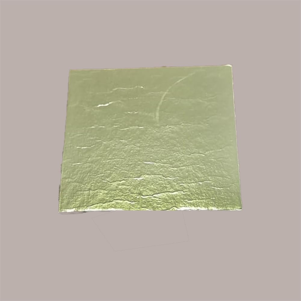 Lucgel Plateau monoportion carré en carton doré noir jetable 10 x 10 cm - 5 kg -