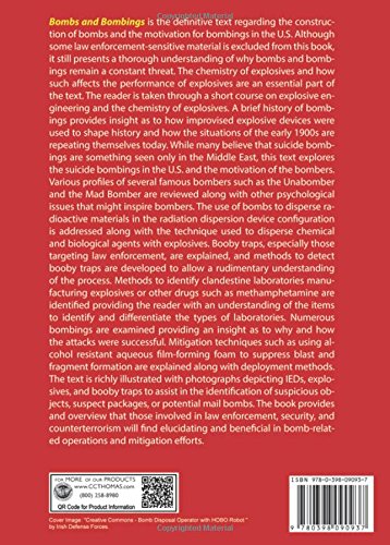 Brodie's Bombs and Bombings: A Handbook to Protection, Secrity, Detection, Disposal and Investigation for Industry, Police and Fire Departments