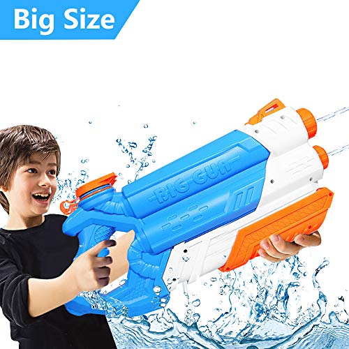 IngleJoy Water Gun Up to 10M Away High Capacity Squirt Guns for Kids