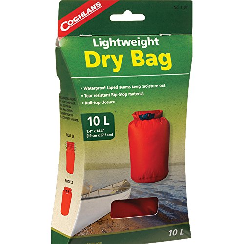 Coghlan's Lightweight Dry Bag, 25-Liter, Green