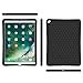 Fintie Silicone Case for 2017/2015 iPad Pro 12.9 inch (Old Model) 1st & 2nd Gen - [Honey Comb Series] Lightweight Anti Slip Kids Friendly Shock Proof Silicone Protective Cover, Black