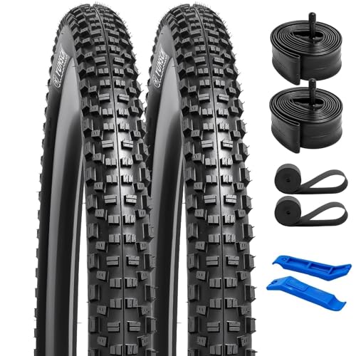 YUNSCM 27.5 Lightweight Bike Tires 27.5x2.25 (ETRTO 57-584) and and 27.5