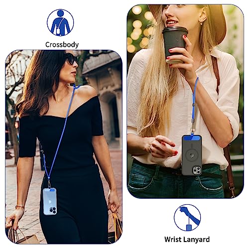 Cell Phone Lanyard 2 Pcs-1 Pcs 30"(Neck Strap×1)+8"(Wrist Strap×1) Black - Photo 56 sur 115