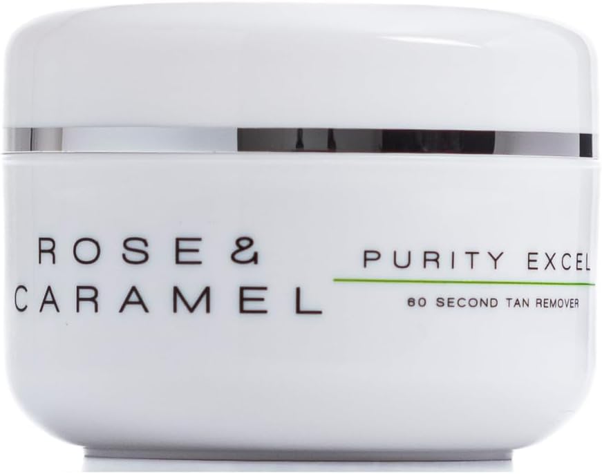 Rose & Caramel Purity Excel 60 Second Fake Tan Remover 100ml, Cream