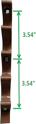 Miniatura 7 de SUQ I OME Soportes de ajuste de posición múltiple para tumbona, soporte reclinable resistente, atornillado o remachado, viga de junta convertible al