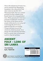 Ancient Folklore of Sri Lanka - Book 1 9553128025 Book Cover