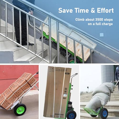 Carretilla eléctrica para escaleras 1500 W 400 KG miniatura 7