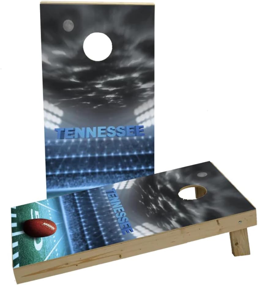 Tennessee Football Themed Custom Cornhole Board Game Set