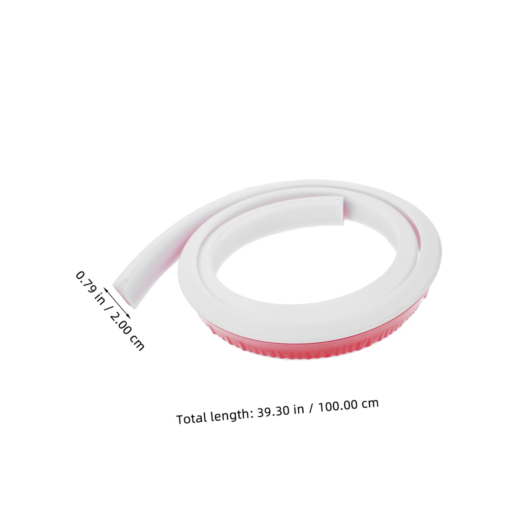 Balacoo Elegant Shower Dam Barrier Water Stopper for Sinks Baths Sturdy Easy Install Fit Countertop