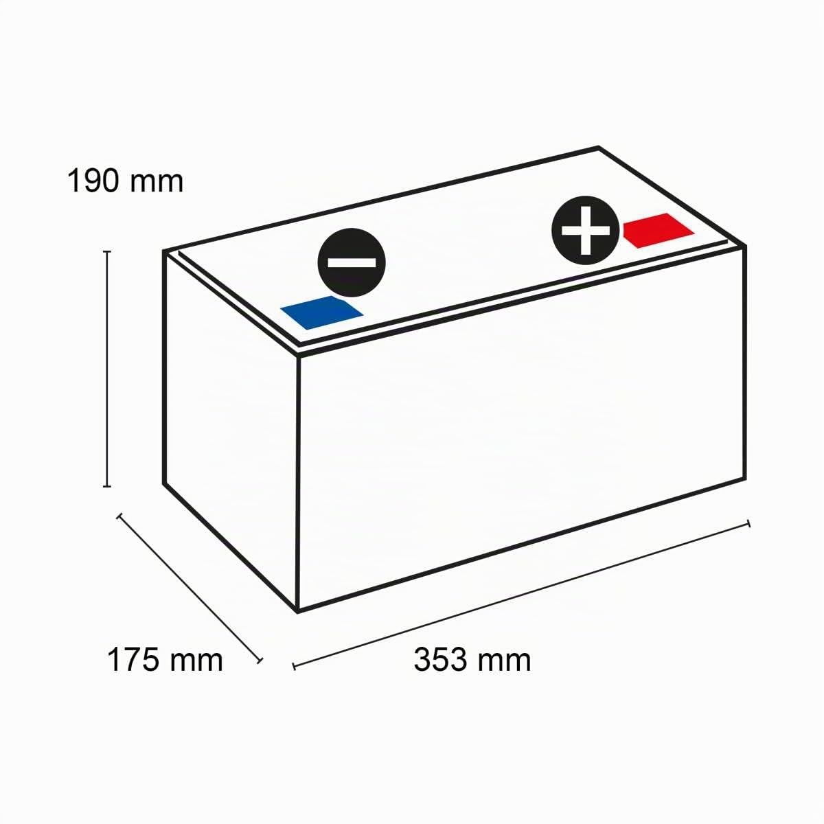 BATERÍA 12V/95AH - 850 CCA - DUAL AGM EP800