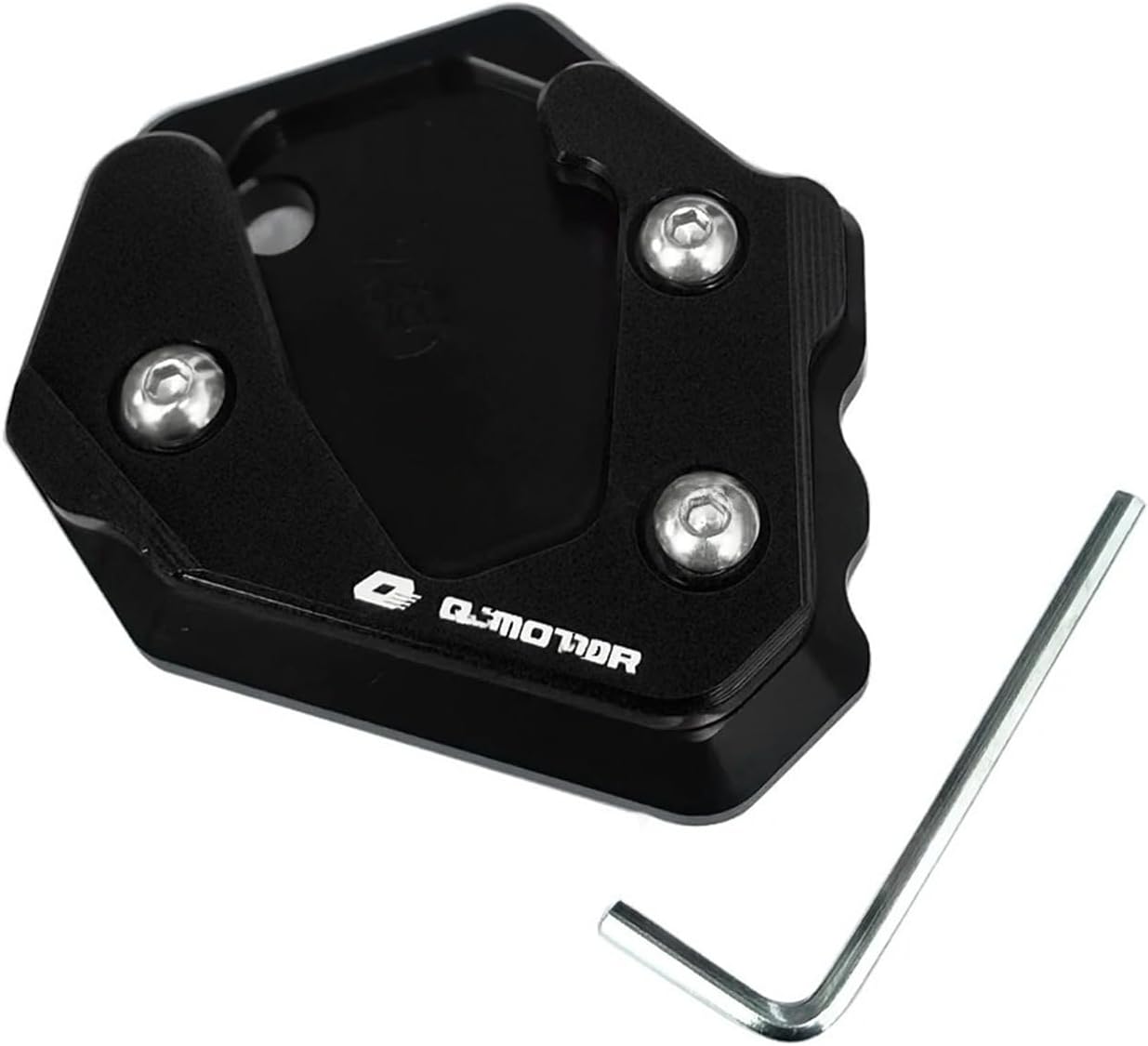 Motorcycle Kickstand Enlarge Plate For QJMOTOR SRT600 SRT600X Motorcycle Kickstand Side Stand Extension Pad Widen Foot Side Support Plate