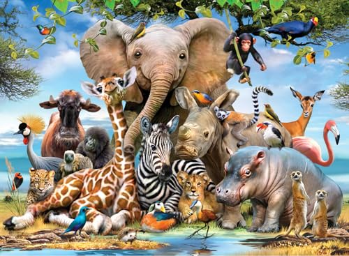 Puzzle Anatolian - Africa Smile, 1000 piese (1043)