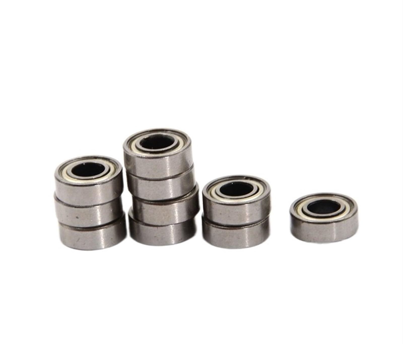 VSPPJYFG Bimetal Seal Shield Micro deep Groove Bearing 10pcs 693ZZ 3 * 8 * 4mm Miniature Ball Bearing
