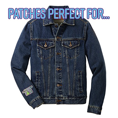 Overreacting Funny Chemistry Beaker Chemicals - Novelty Iron On Patch Applique #TOP4