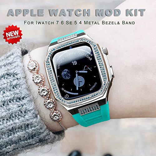 Sublimez votre iWatch 8 7 6 SE avec ce bracelet en caoutchouc unique