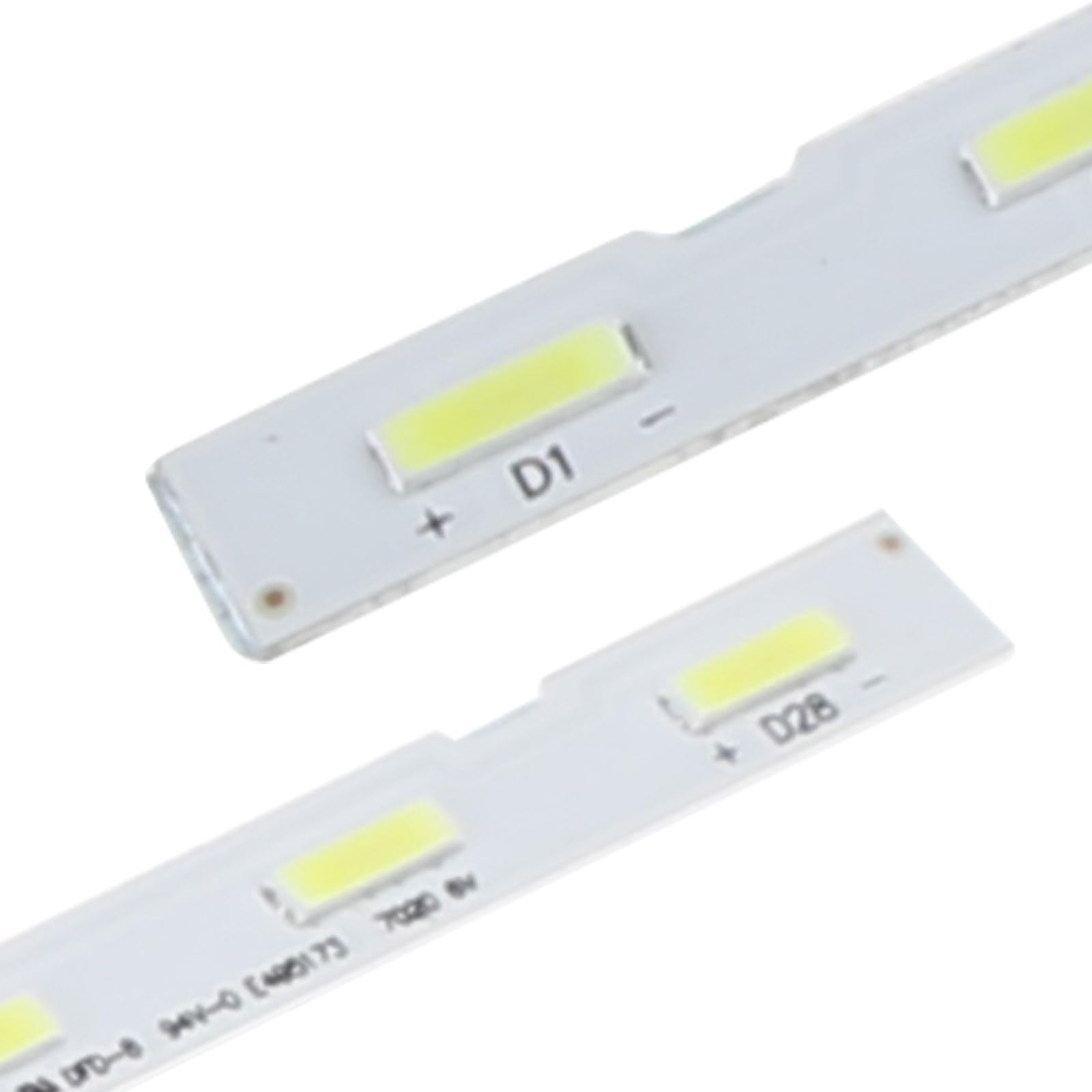 2 unidades de tiras LED retroiluminadas UA43NU7100 UE43NU7092 UE43RU7400 V8N1-430SM0-R0 LED 462 mm