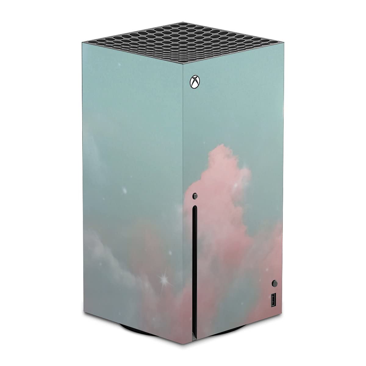 DeinDesign Skin Compatibile con Microsoft Xbox Series X Pellicola Adesivi Pink Nuvola Luna