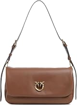 Pinko Women's Shoulder Bag 106178A0QO Leather Brown One Size
