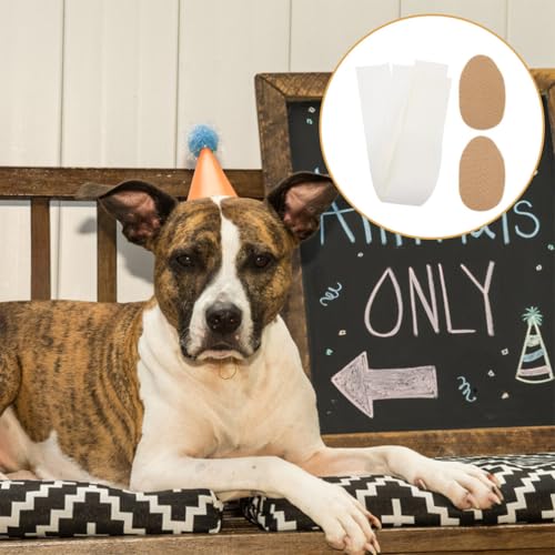 Image of Toddmomy Dog Ear Stand up Support Stickers 2 Boxes Puppy Ear Correction Decals Soft Comfortable Posting Tool for Doberman Care