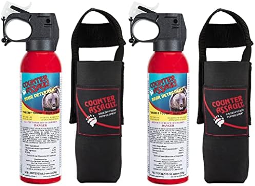 Counter Assault Bear Spray, 8.1 oz (Pack of 2)