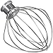 Batidor de alambre de acero inoxidable para KitchenAid K45WW WP9704329 KSM150 KSM160 K45 KSM90 accesorio robot