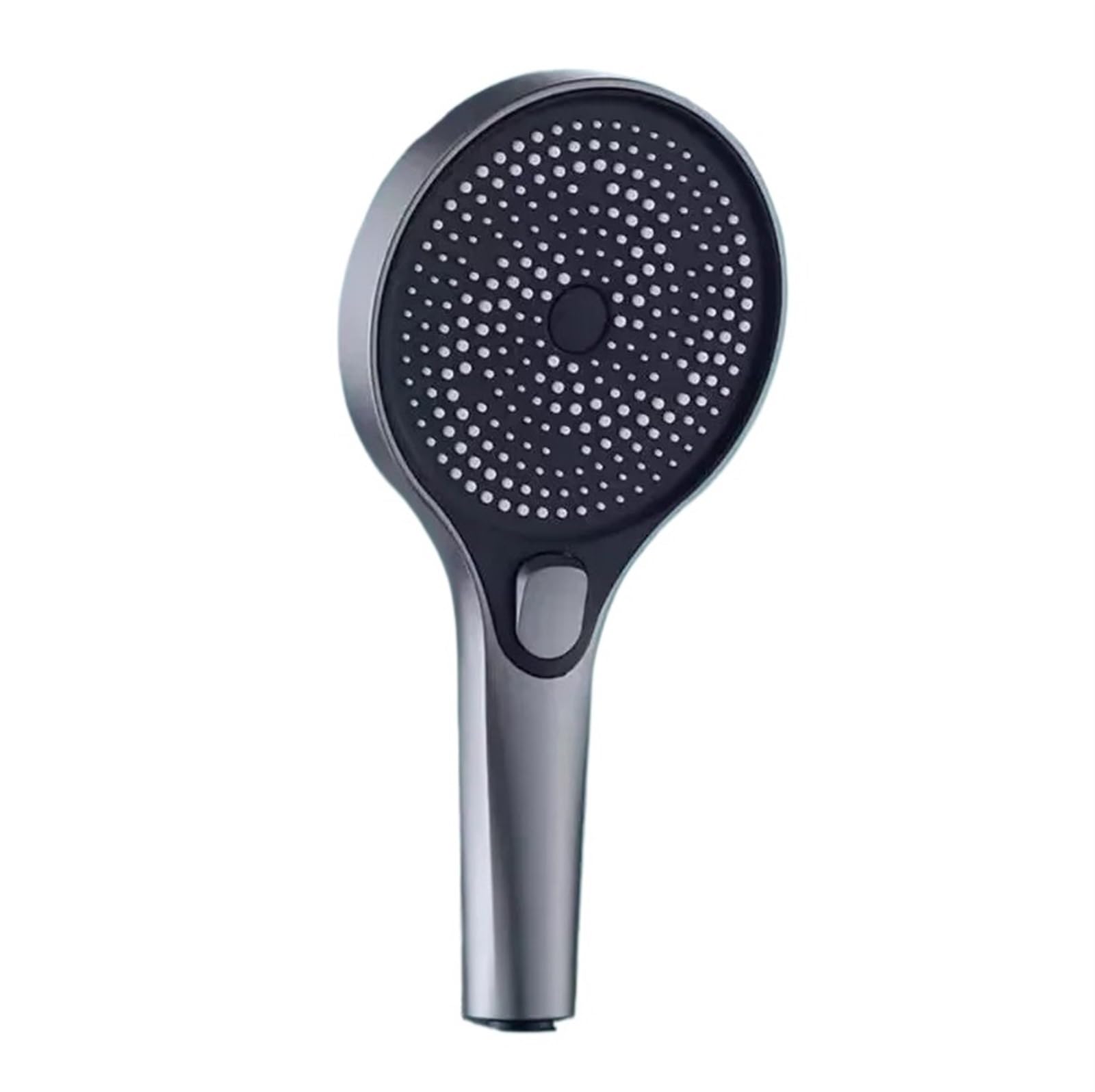 Naqzrxpml Grey Shower Shower Head High Pressure Water Saving 3 Modes Rainfall Massage Spray 130Mm Multicolor(Grey Shower)