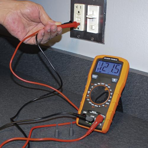 Klein Tools MM325 Multimeter, Digital Manual-Ranging 600V AC/DC Voltage Tester, Tests Batteries, Current, Resistance, Diodes, and Continuity by KLEIN TOOLS - Image 6