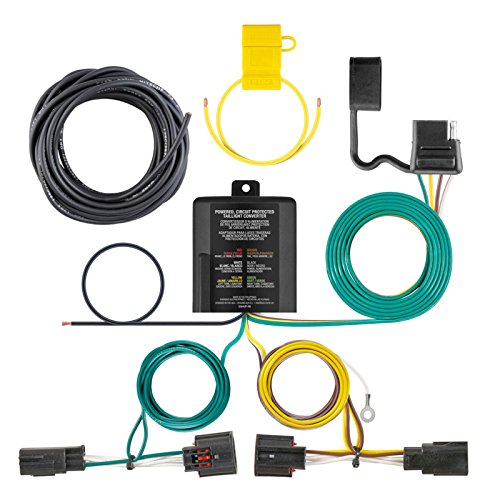 CURT 56331 Vehicle-Side Custom 4-Pin Trailer Wiring Harness, Select Chrysler Town and Country, Dodge Grand Caravan