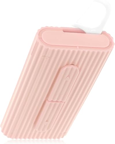 Miniatura 7 de Estuche portátil de hilo dental automático, organizador de recogida de hilo dental de viaje, estuche de almacenamiento con dispensador de hilo