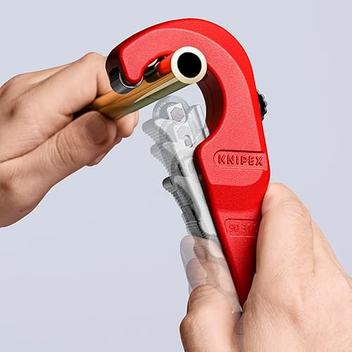 KNIPEX TubiX Rohrabschneider in Blister 180 mm, 90 31 02 BK