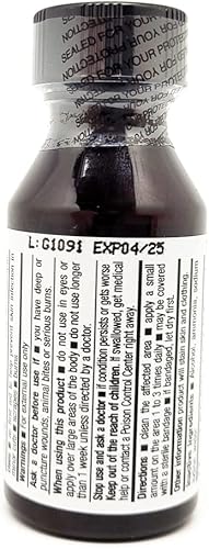 Miniatura 3 de Germa Tintura de yodo blanco. Antiséptico de primeros auxilios. Para rasguños menores, cortes, moretones y quemaduras. Previene la infección de la