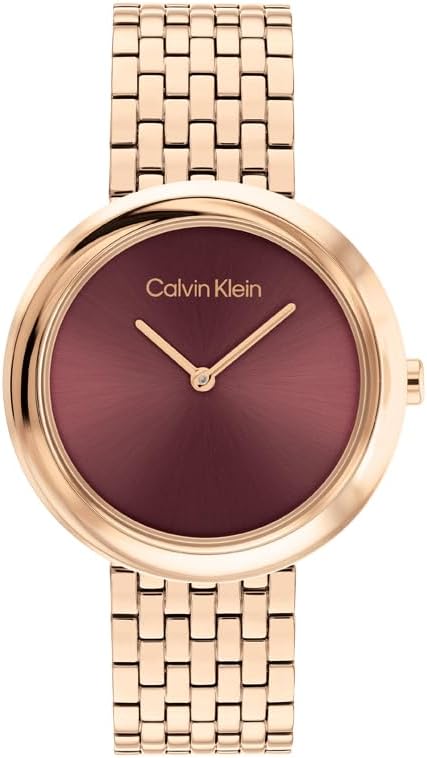 Calvin Klein Women’s Twisted Bezel – 34mm...