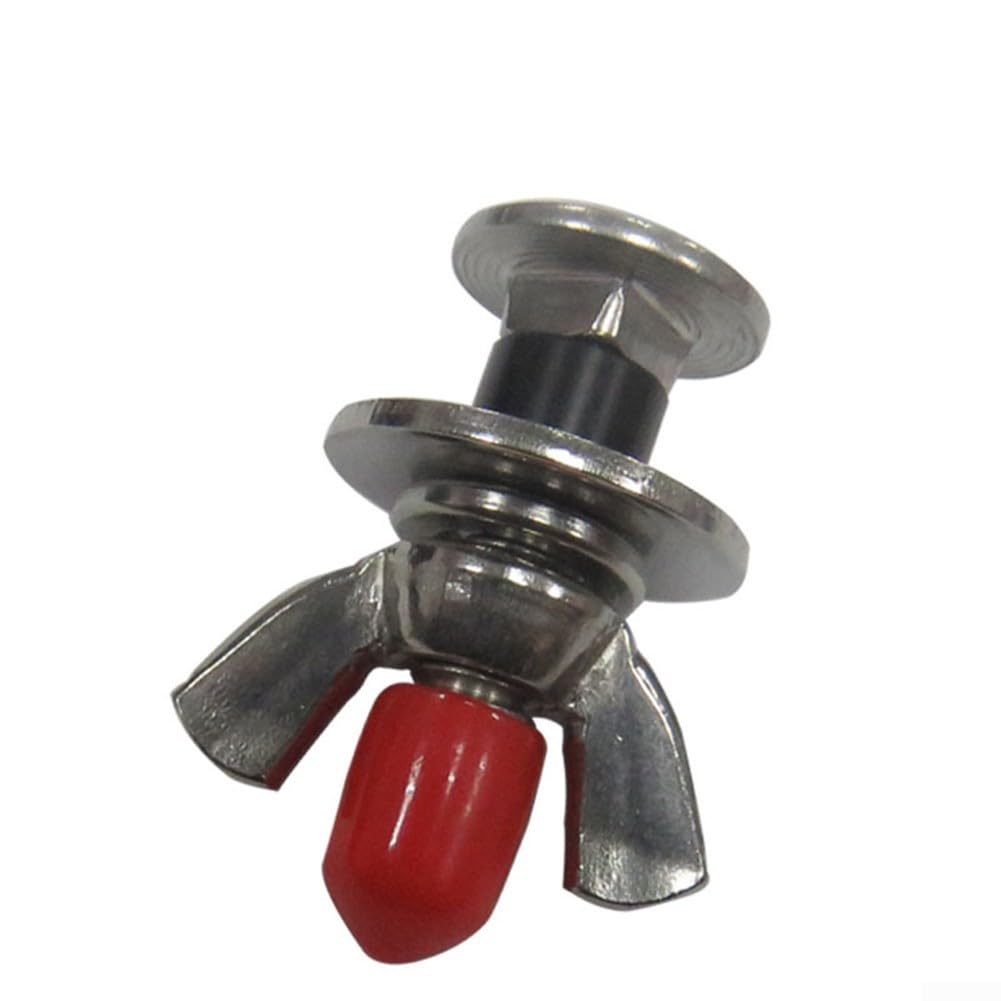 Stainless Steel 316 Scuba Diving Backplate Butterfly Screw Bolts Donut Wing Nuts, For Tech Submersible Gear Silver 16/5 Inch 30mm