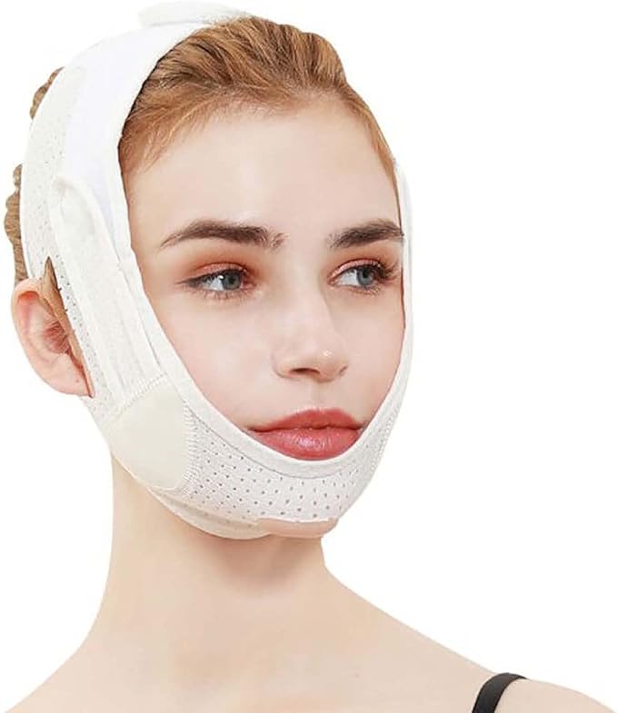 Face Chin Lifting Belt Up Mask Double Chin Face Slimming Strap