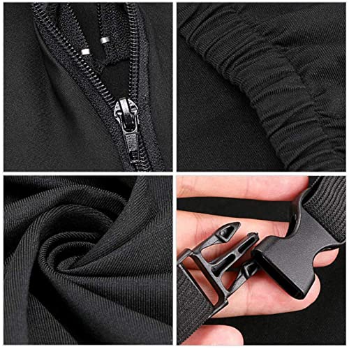Zerci 4Pcs Gaming Chair Cover, Stretch Office Chair Cover,Computer Desk Chair Protector - Image 4