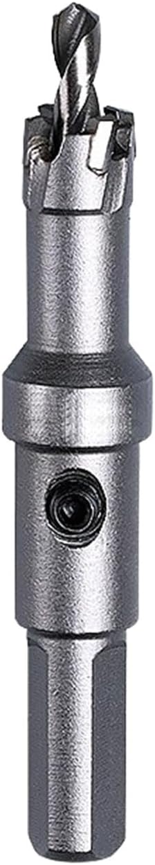 Carbide Hole Cutter Drill Bits,LAIWEI Heavy Duty Hole Saw for Stainless Steel,Metal,Cast Iron, Copper 1/2"(12mm)