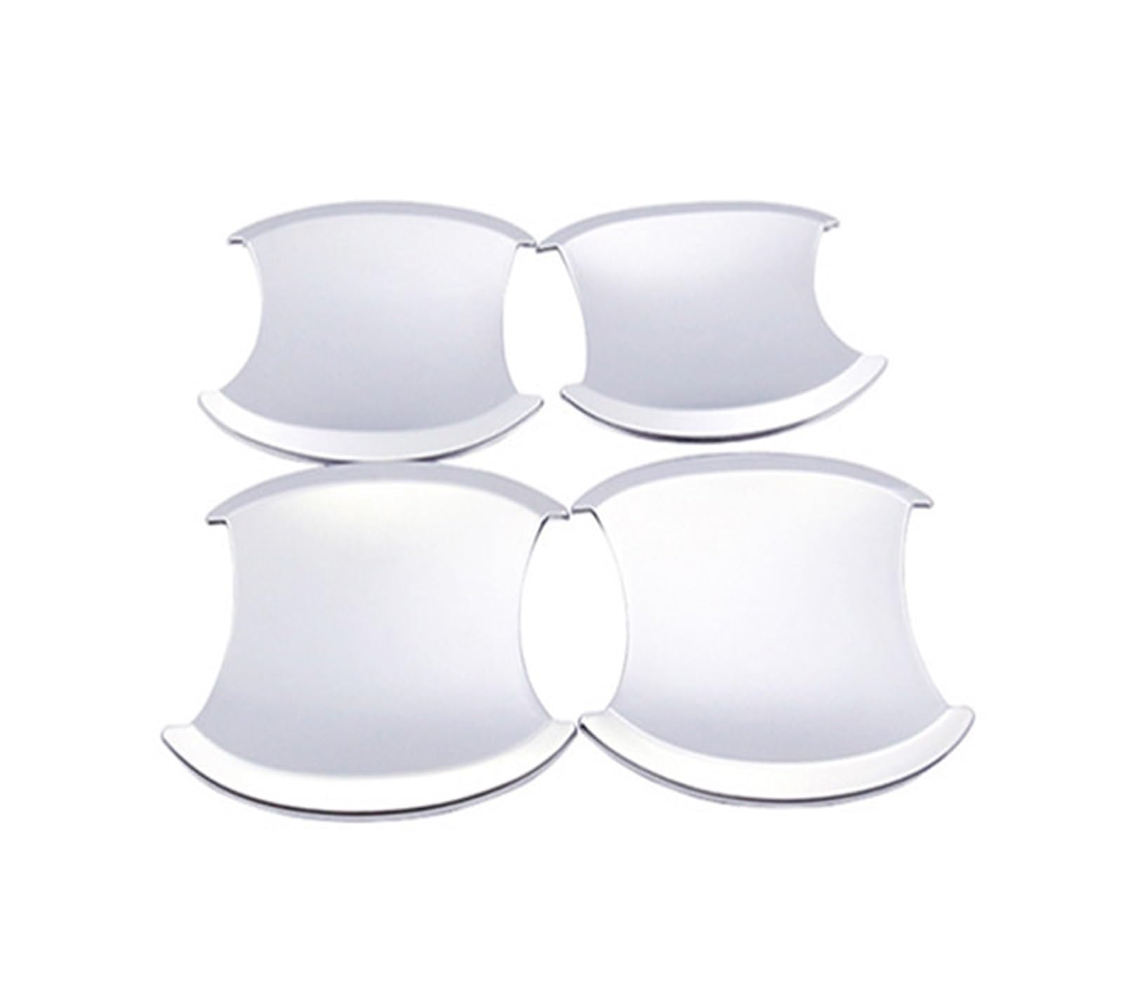 Couverture pour poignées extérieures pour CR-V accessoires finition miroir argent